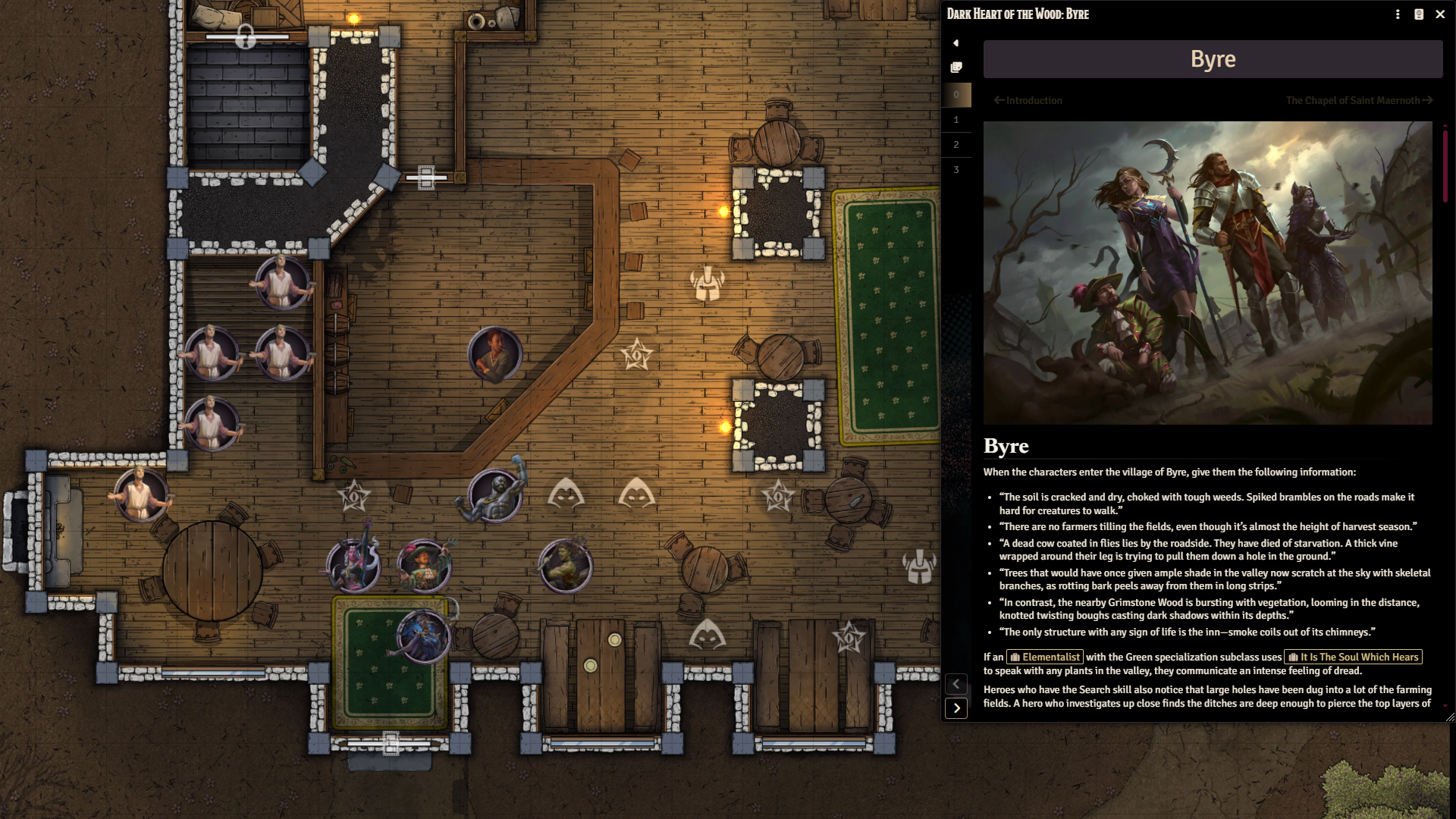 The inn.
