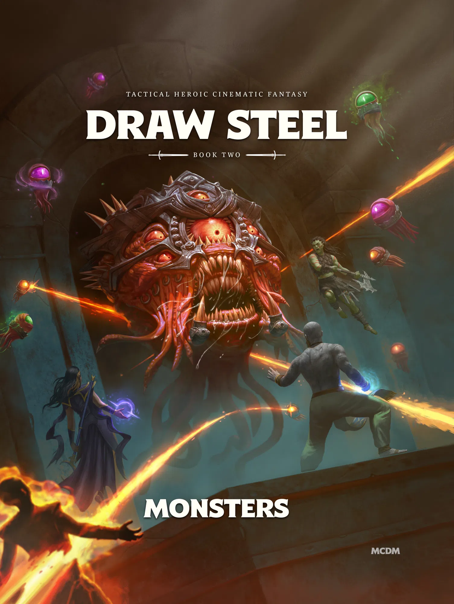 The Cover of Draw Steel: Monsters
